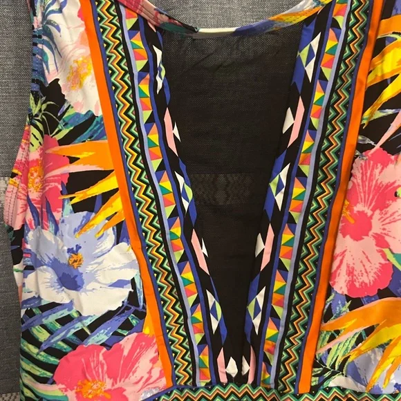 La Blanca Island Goddess Slimming One Piece swim suit Size 12 NWT $119 - Picture 2 of 5